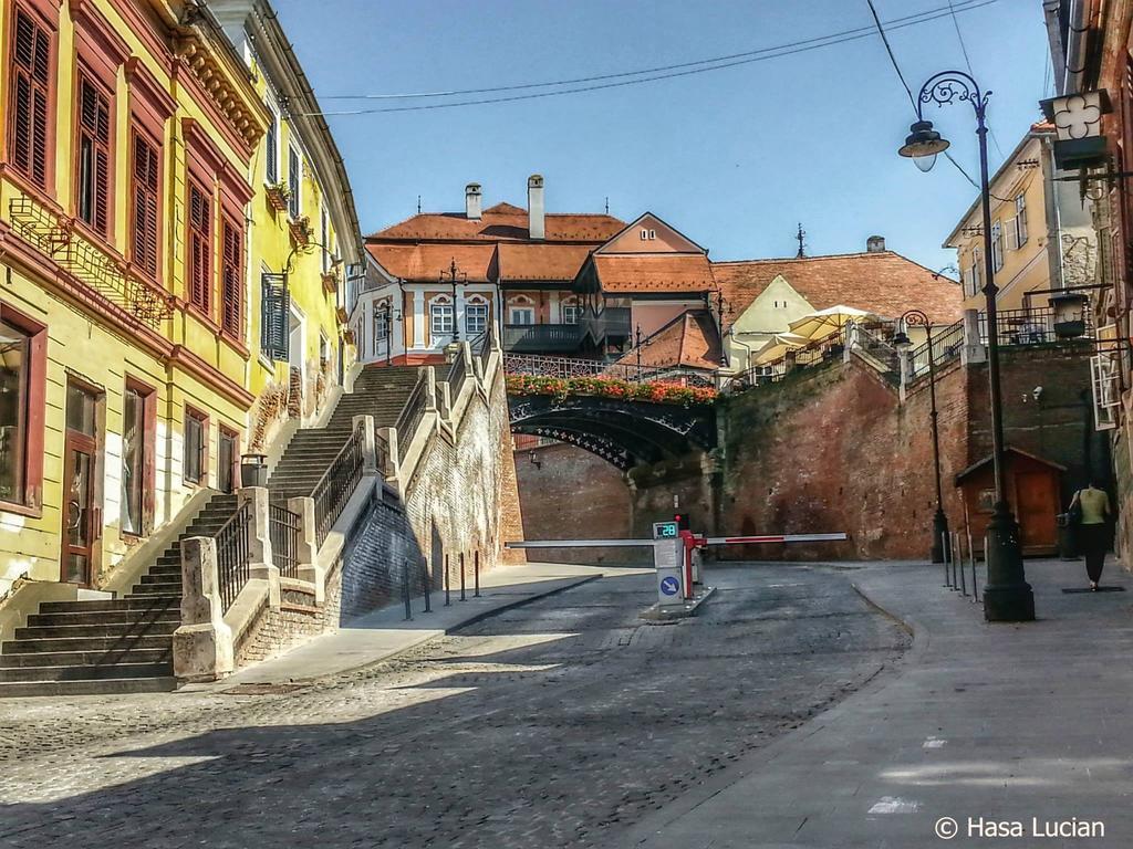 Zum Weissen Lamm Residence Sibiu Eksteriør bilde