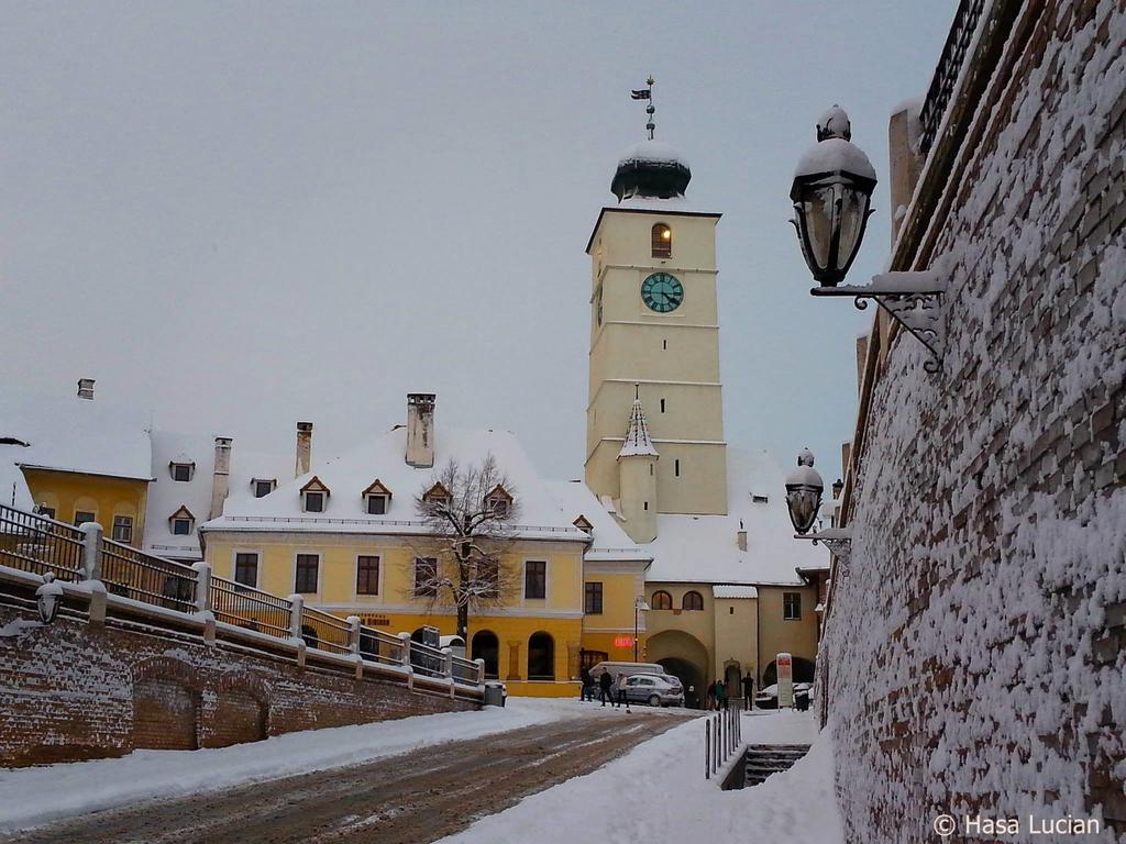 Zum Weissen Lamm Residence Sibiu Eksteriør bilde